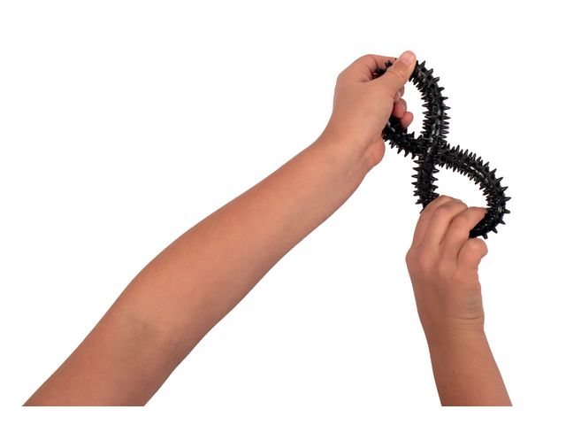 Noppring soft 14cm svart